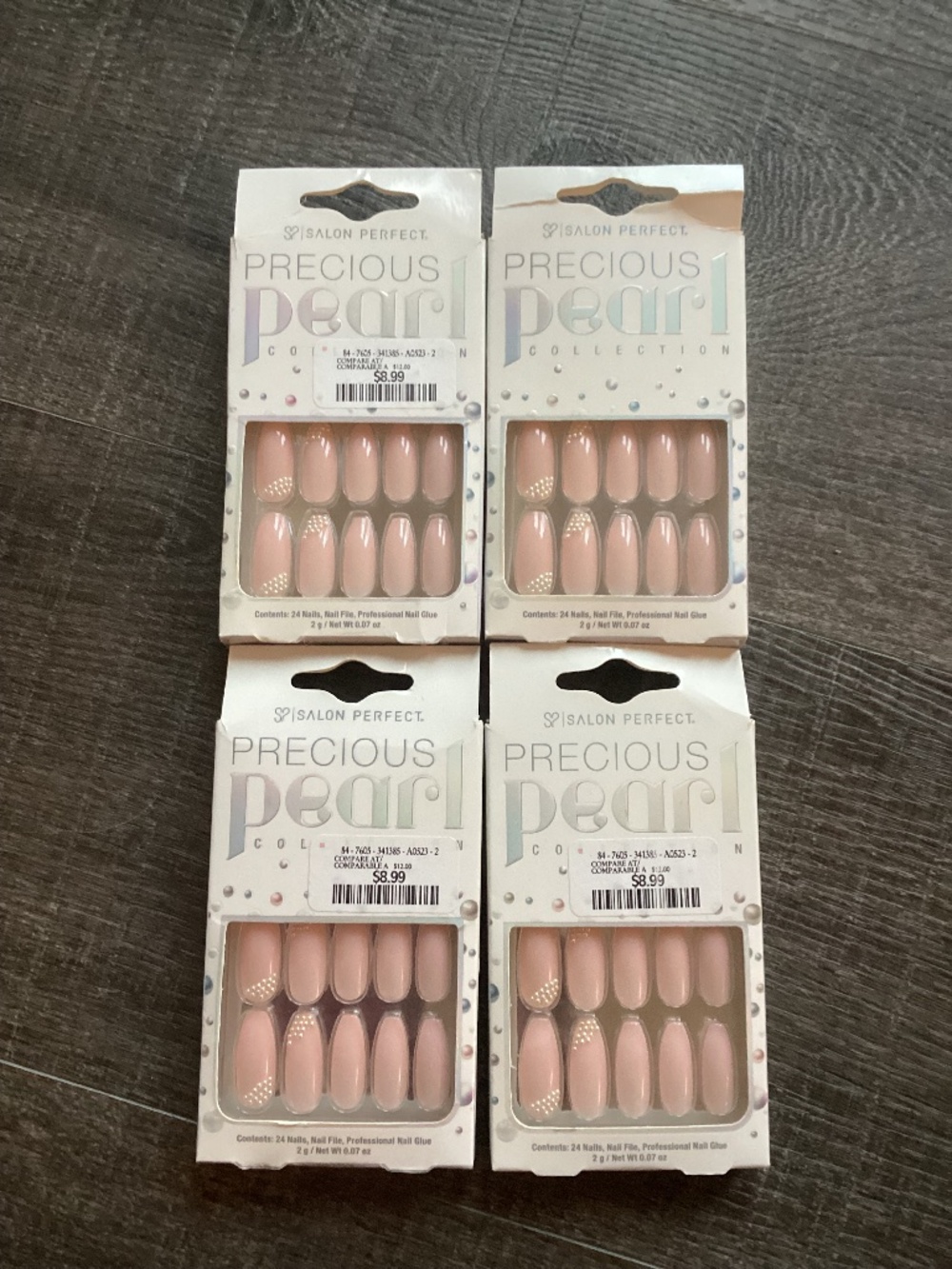 Salon Perfect Precious Pearl Collection press on nails